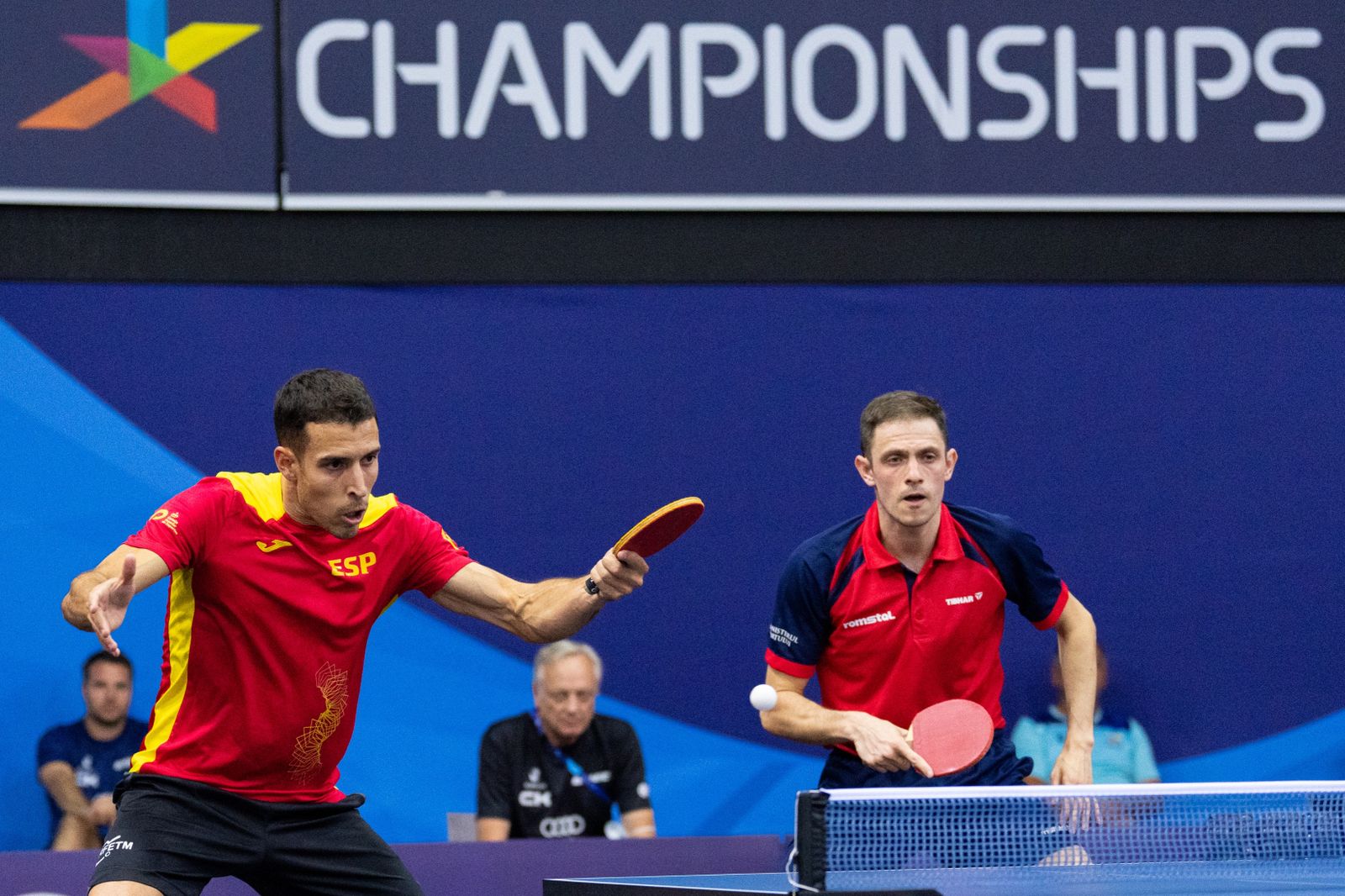 Álvaro Robles partía entre los favoritos en el dobles masculino.