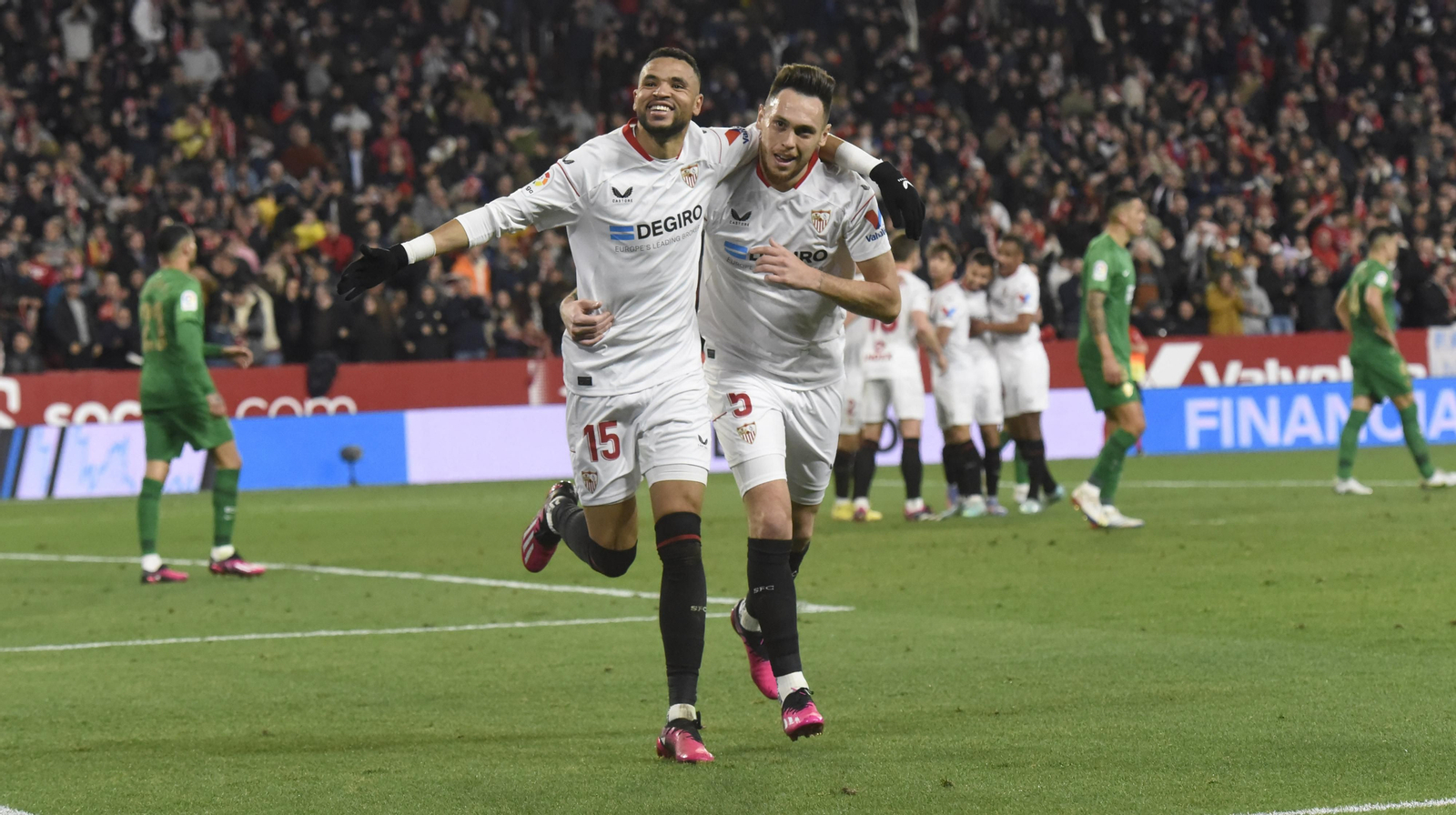 Las imágenes del Sevilla fc-Elche