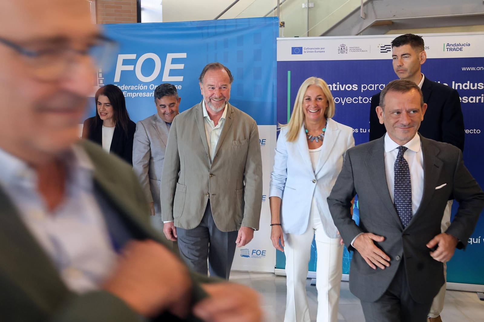 Imágenes de la presentación del programa de incentivos para empresas de la agencia Andalucía TRADE