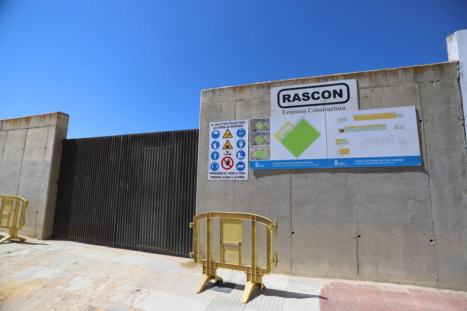 Imágenes de las principales obras públicas que se están llevando a cabo en Huelva