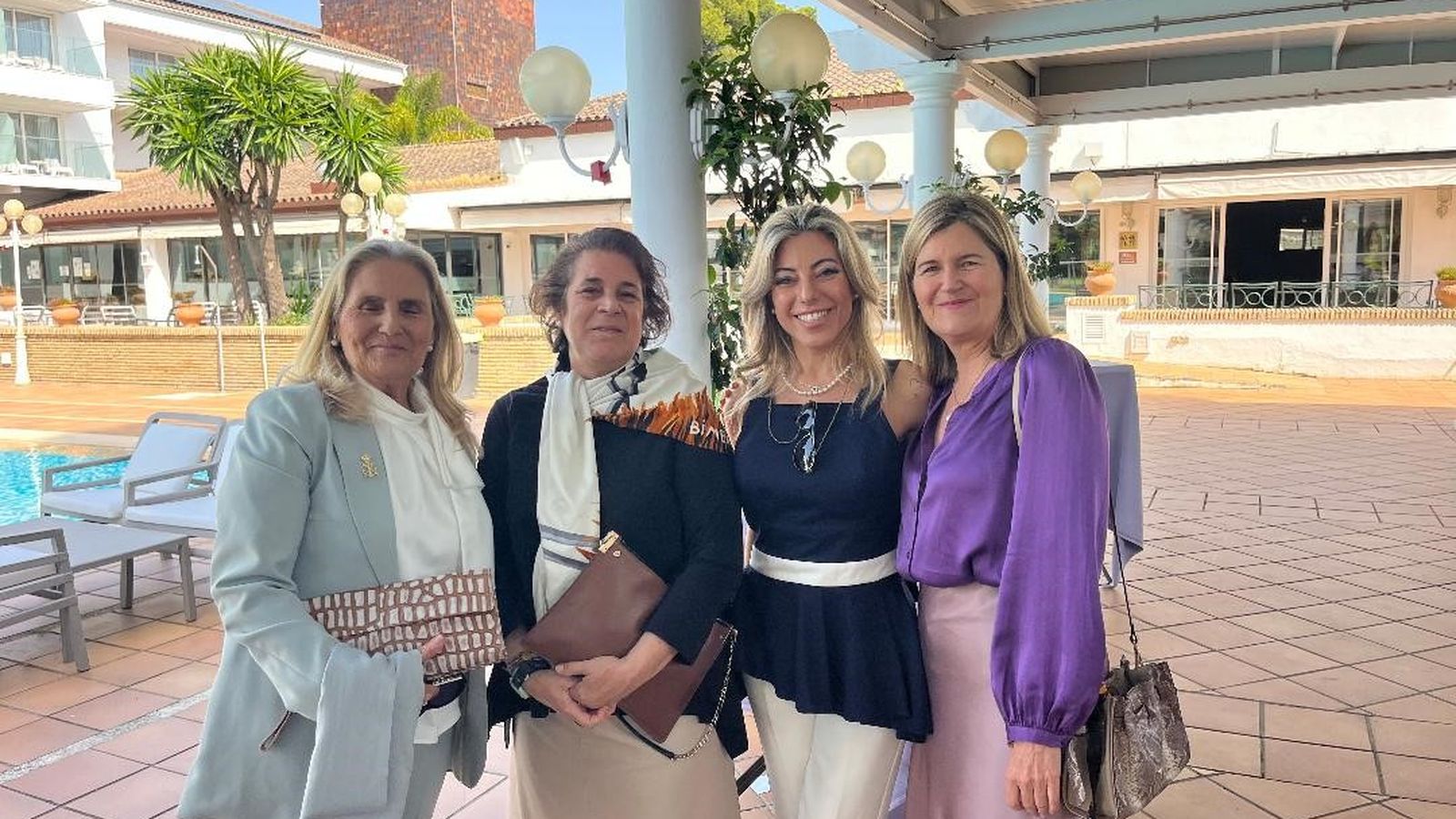 María José Ristori, Marta Dodero, Laura Isabel Parra y María Rodríguez de Austria.