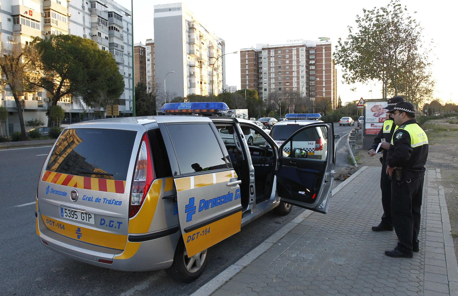 Un control de alcoholemia.