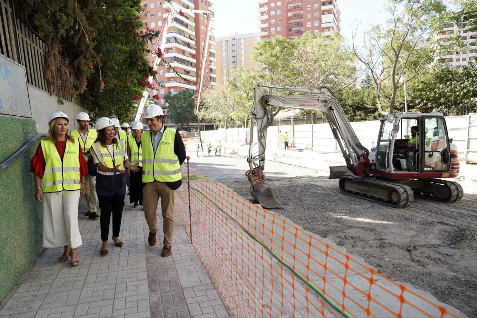 Obras Metro Málaga, finalizan las pantallas del primer tramo.