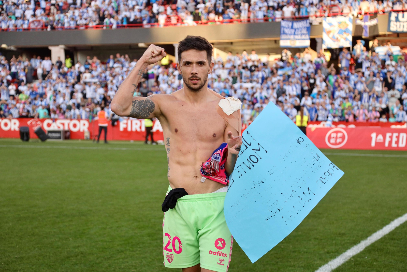 Las fotos del Recreativo Granada - Málaga CF
