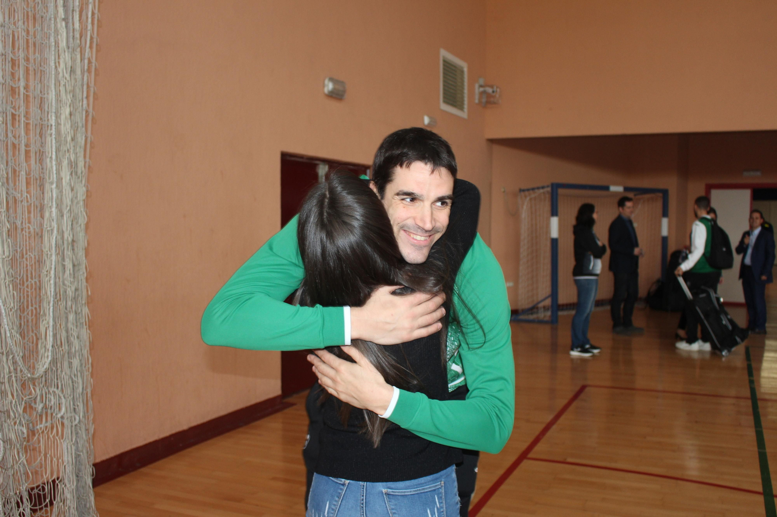 Las fotos de la rueda de prensa de Sole y Marta López