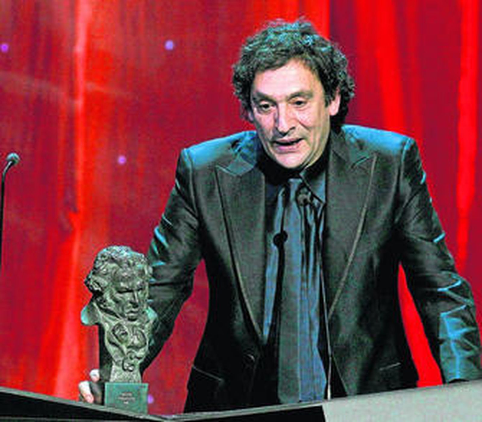 Agustí Villaronga, en la última entrega de los Goya, donde su último filme recibió nueve premios.
