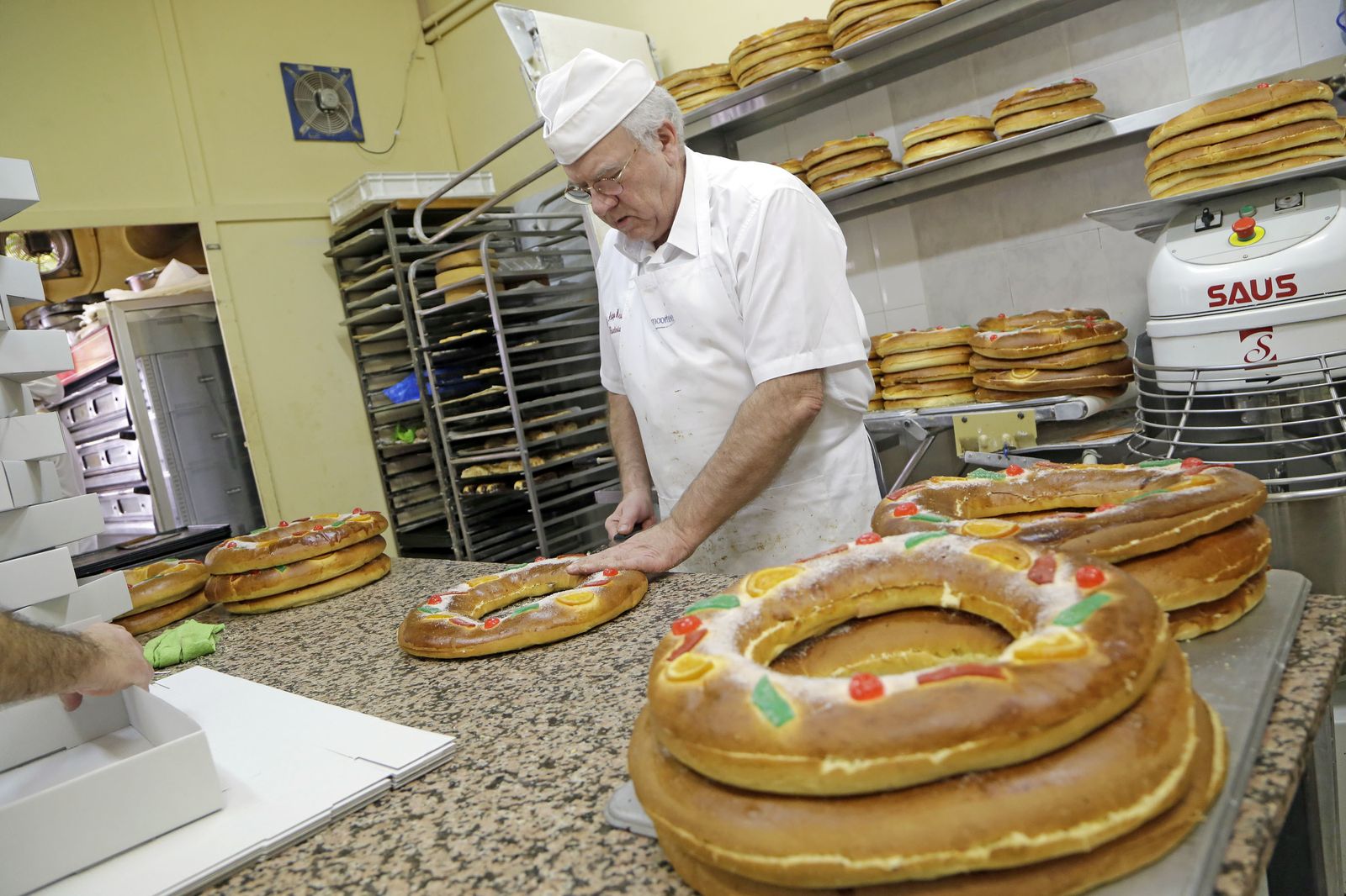 Artesanos del Roscón de Reyes