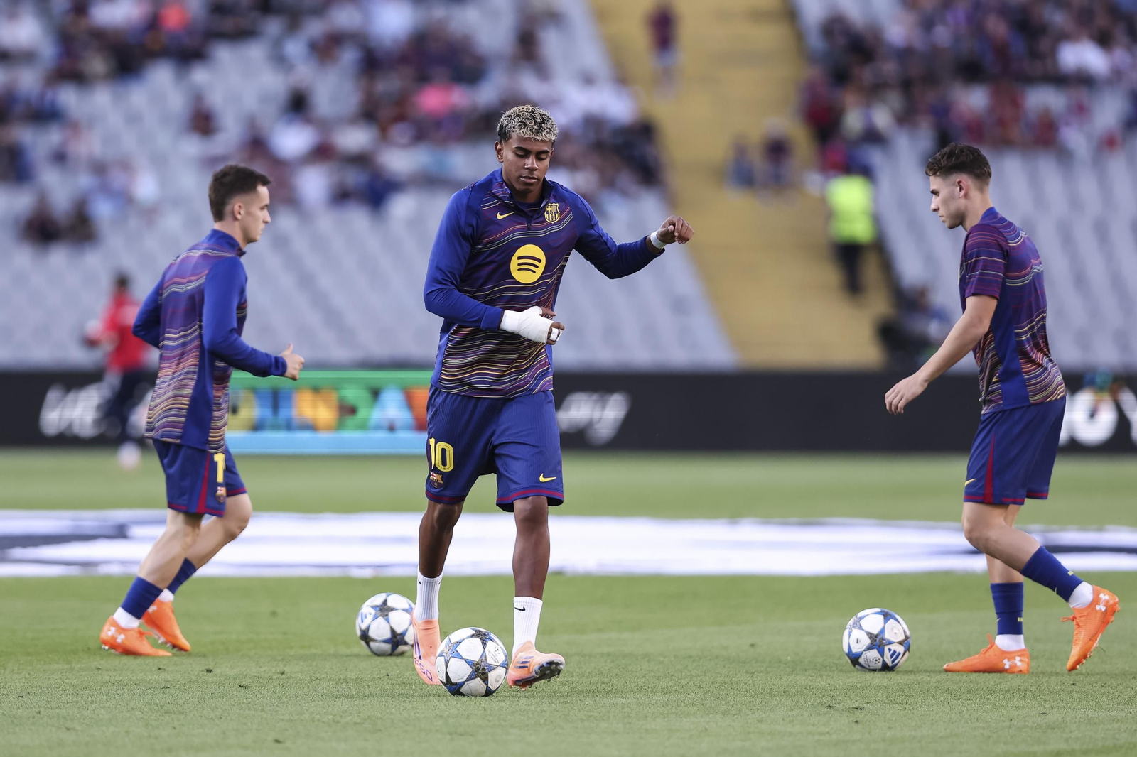 Las fotos del Barcelona-Olympiacos