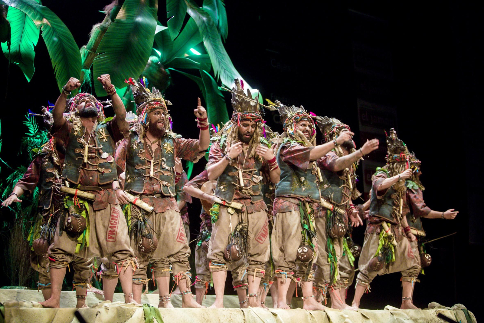 Comparsa Los aislados.