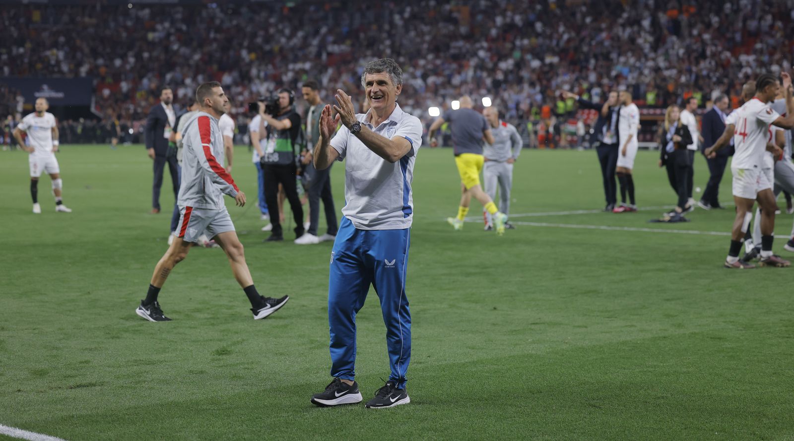 Las imágenes de la celebración del Sevilla fc