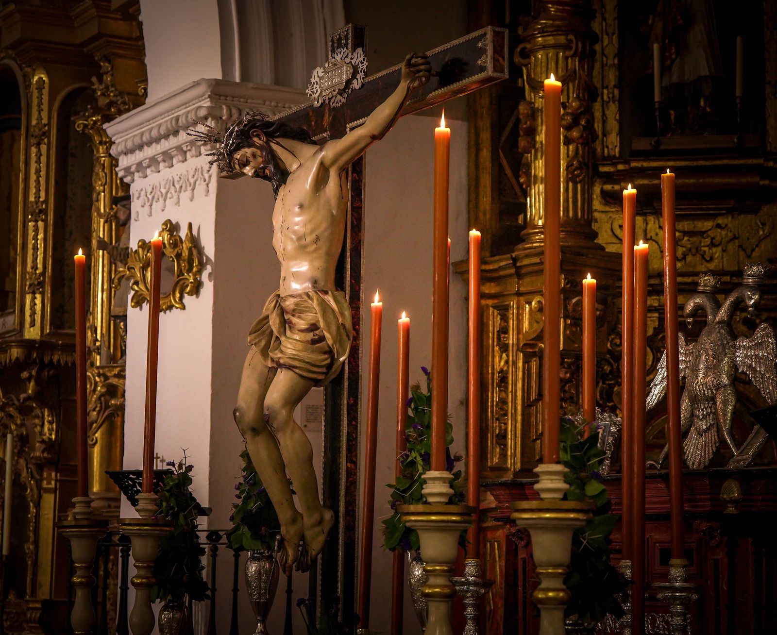Las imágenes del Miércoles de Ceniza en Jerez: Veneraciones en San Miguel, San Lucas, San Francisco y Capuchinos