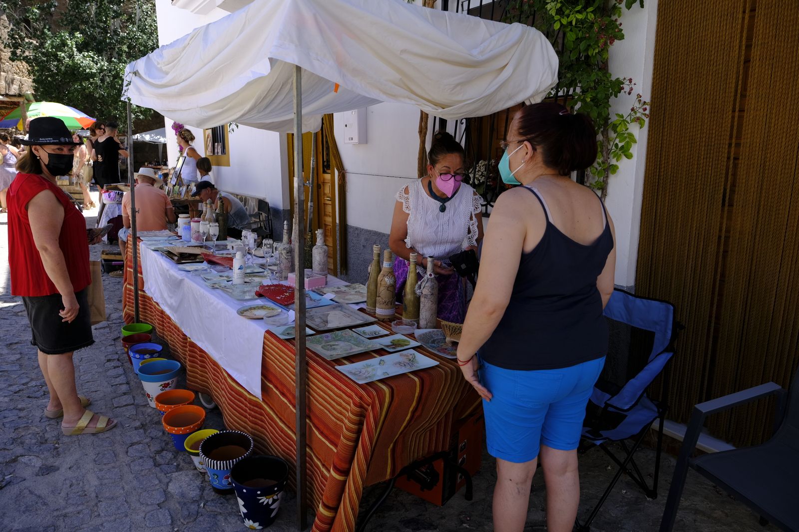 Fotogalería del ecomercado de Almócita. Almería