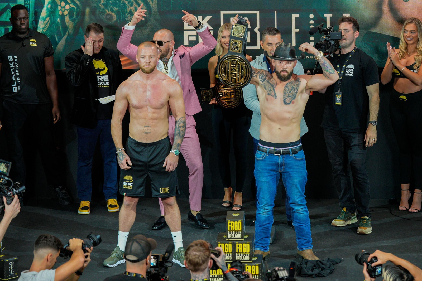 Marbella, bronca en el epicento del show de McGregor y BKFC Marbella, bronca en el epicento del show de McGregor y BKFC