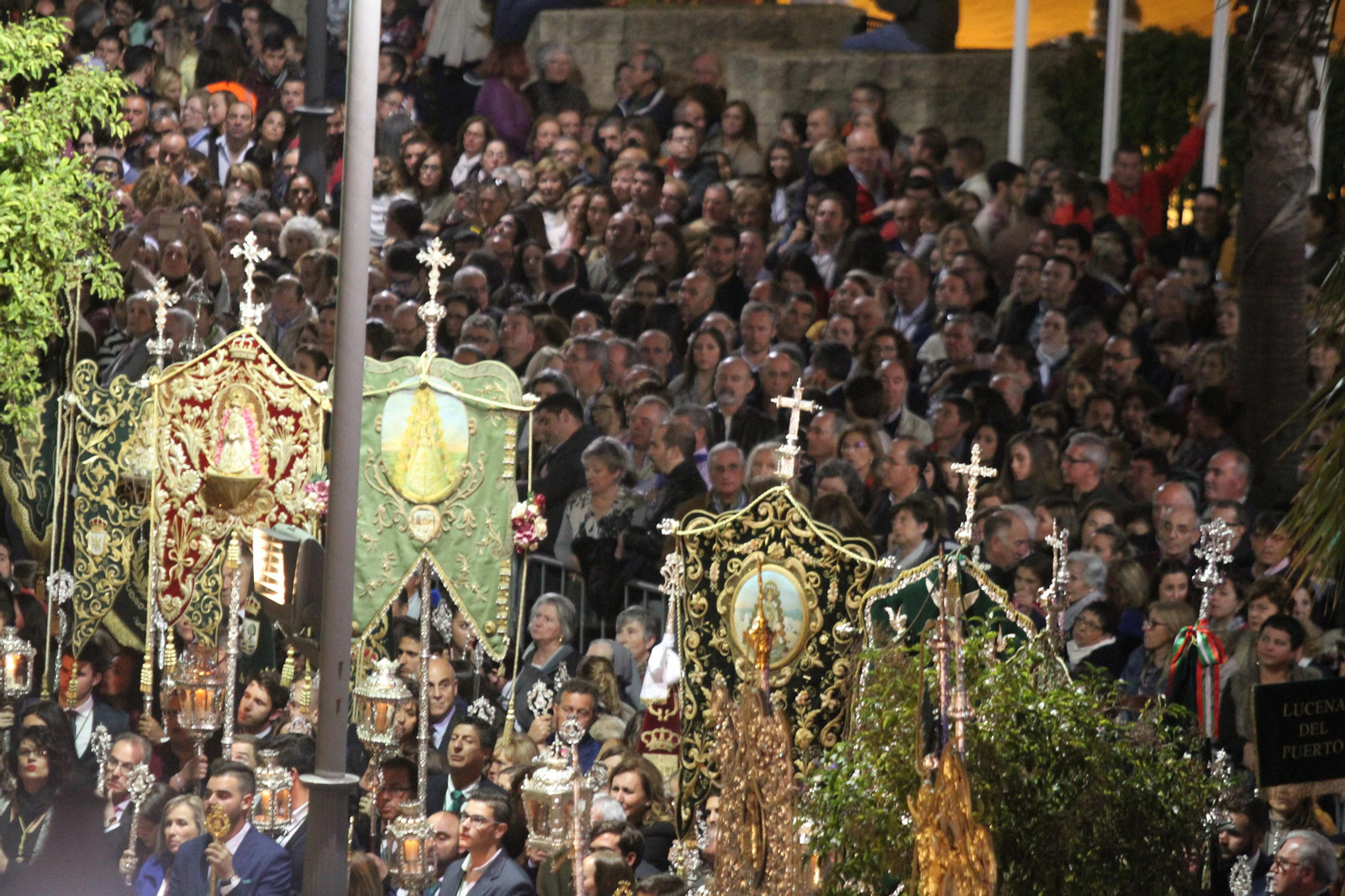 Imágenes del Recorrido del Rosario Glorioso de La Magna Rociera