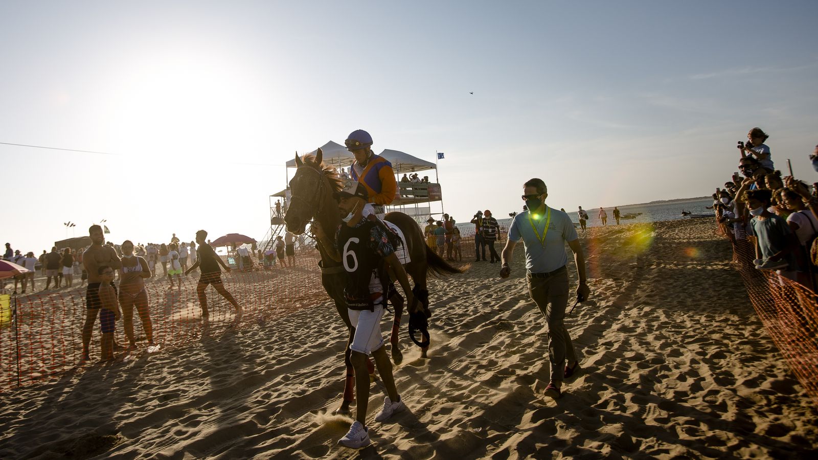 Las carreras de caballos en Sanlúcar en imágenes.