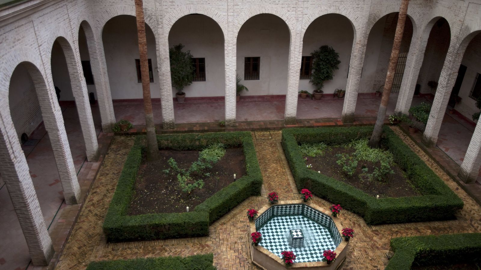 Patio del Palacio de los Marqueses de La Algaba.