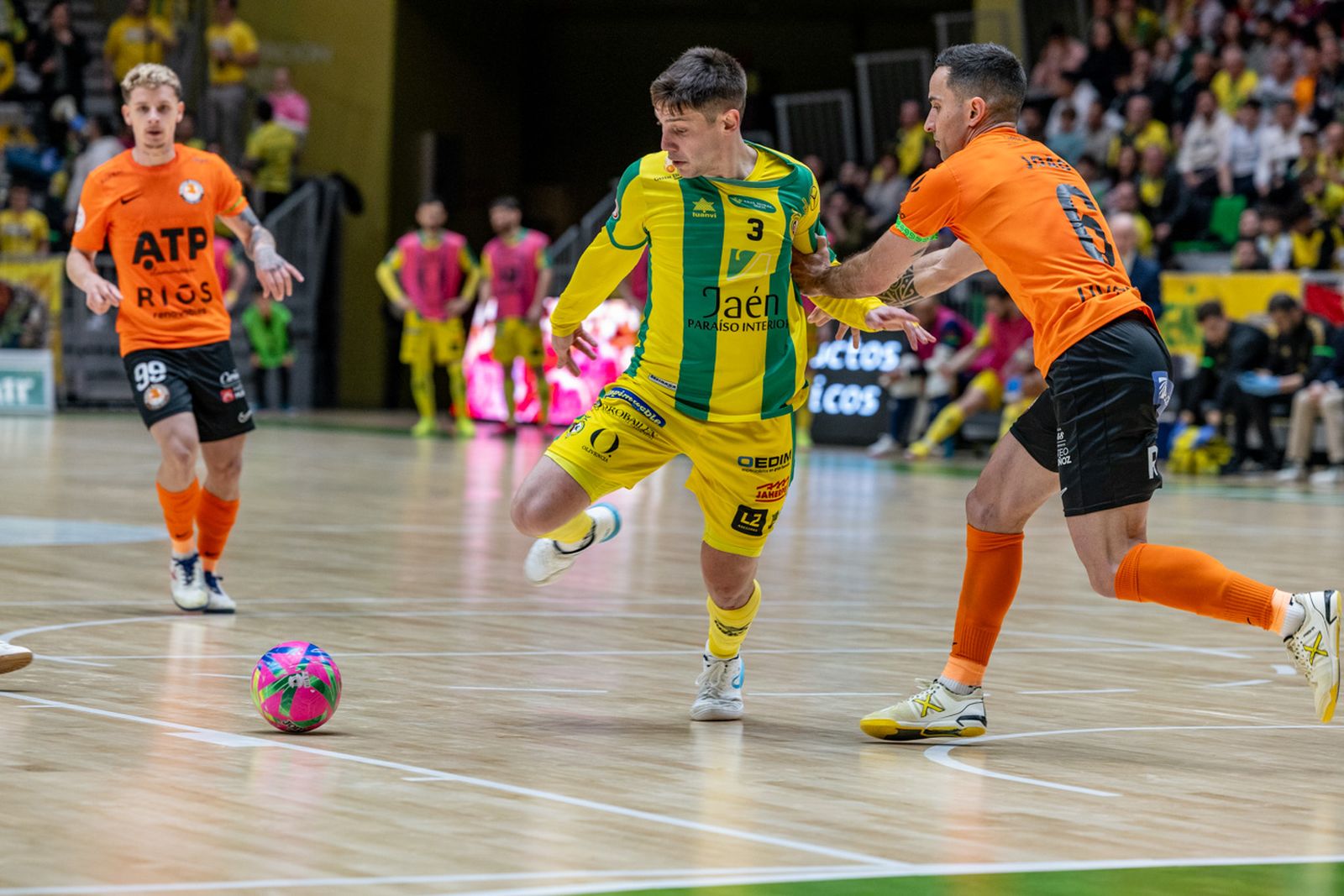 Las mejores imágenes del triunfo copero de Jaén Paraíso Interior frente a Ribera Navarra