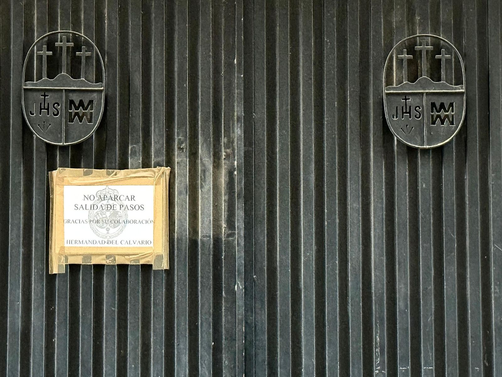 Almacén de la Hermandad del Calvario.