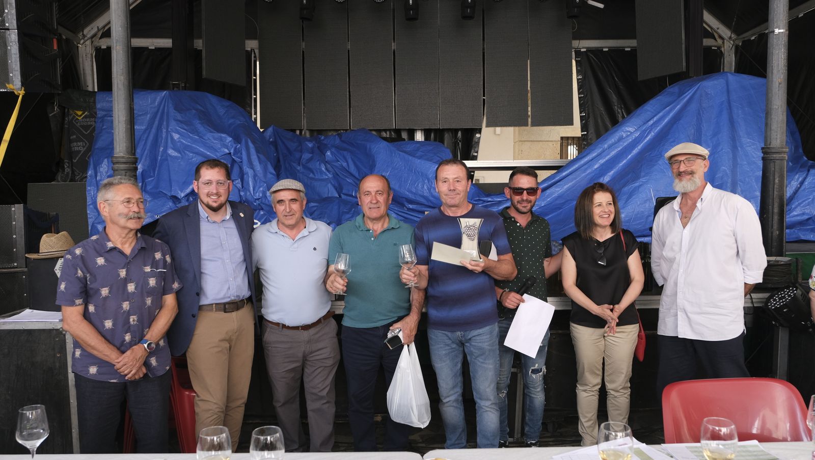 Imágenes del concurso de cata de vinos de las Fiestas de Abrucena 2022