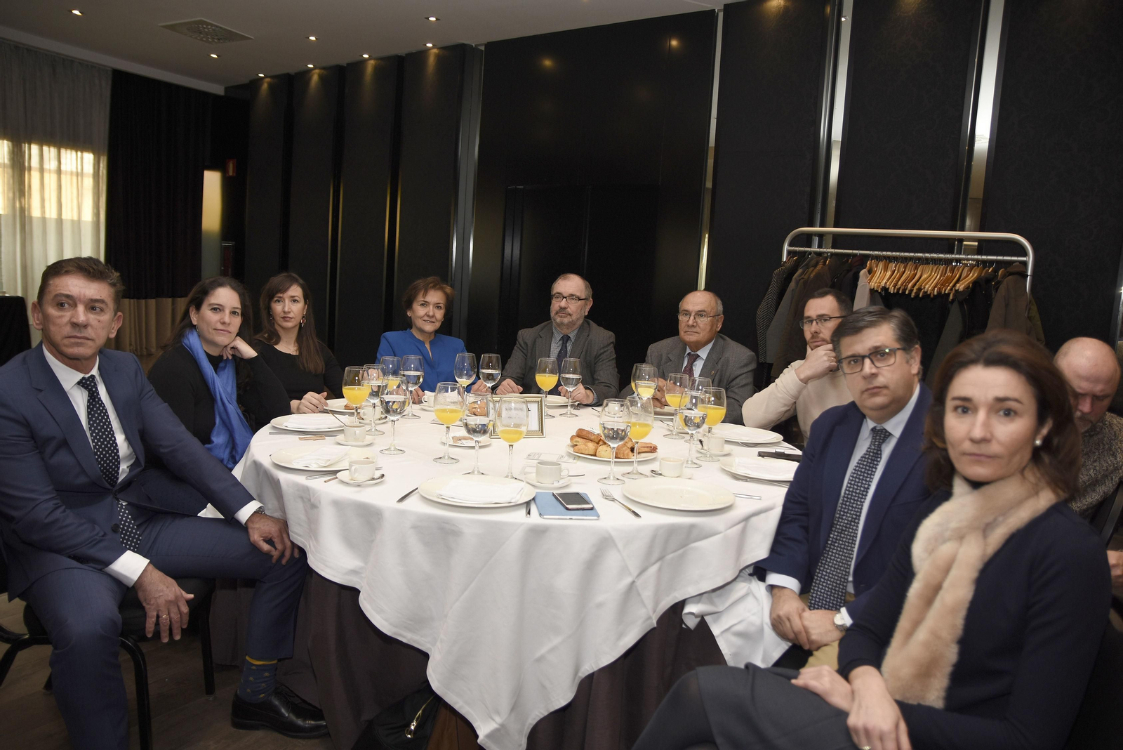 Isidoro García-Escribano, María Cruz González, Rocío Sánchez, Dolores Pastor, Antonio Barrionuevo, Rafael López, Jesús Tamallo, Alfonso Giménez y Paloma Olmos.