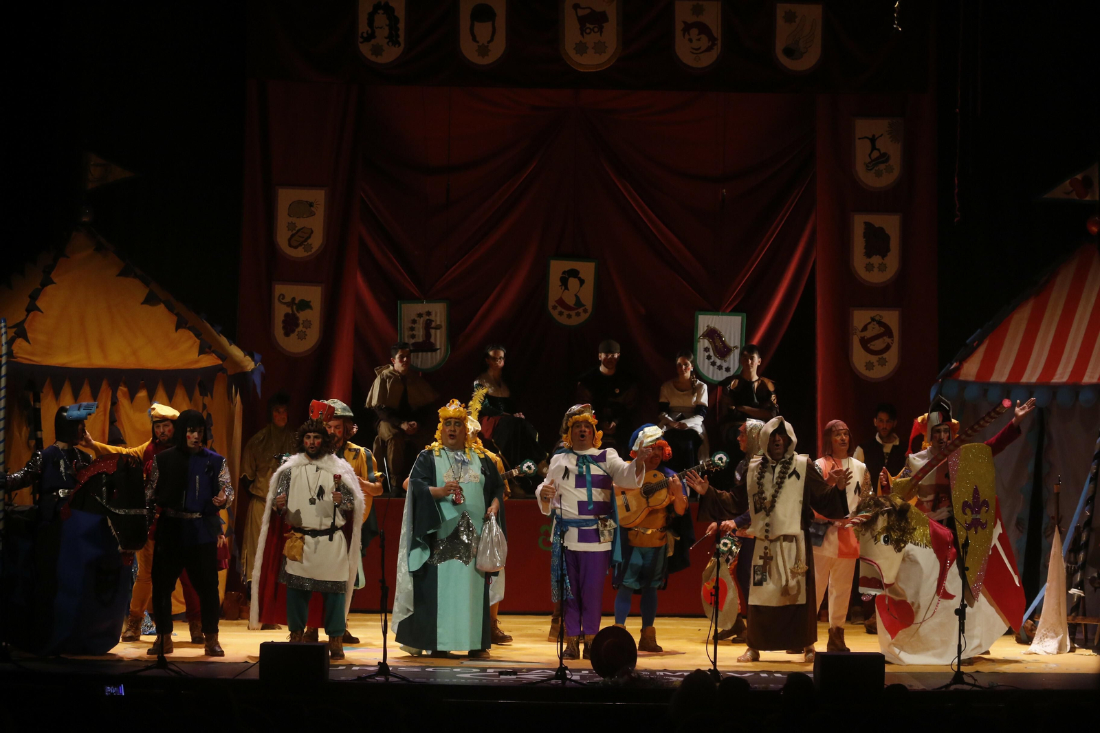 La primera sesión de preliminares del Concurso del Carnaval de Córdoba, en fotos