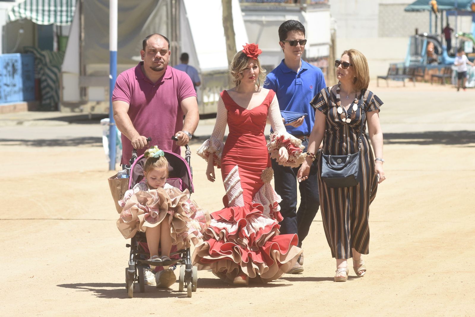 Las fotografías del viernes de Feria