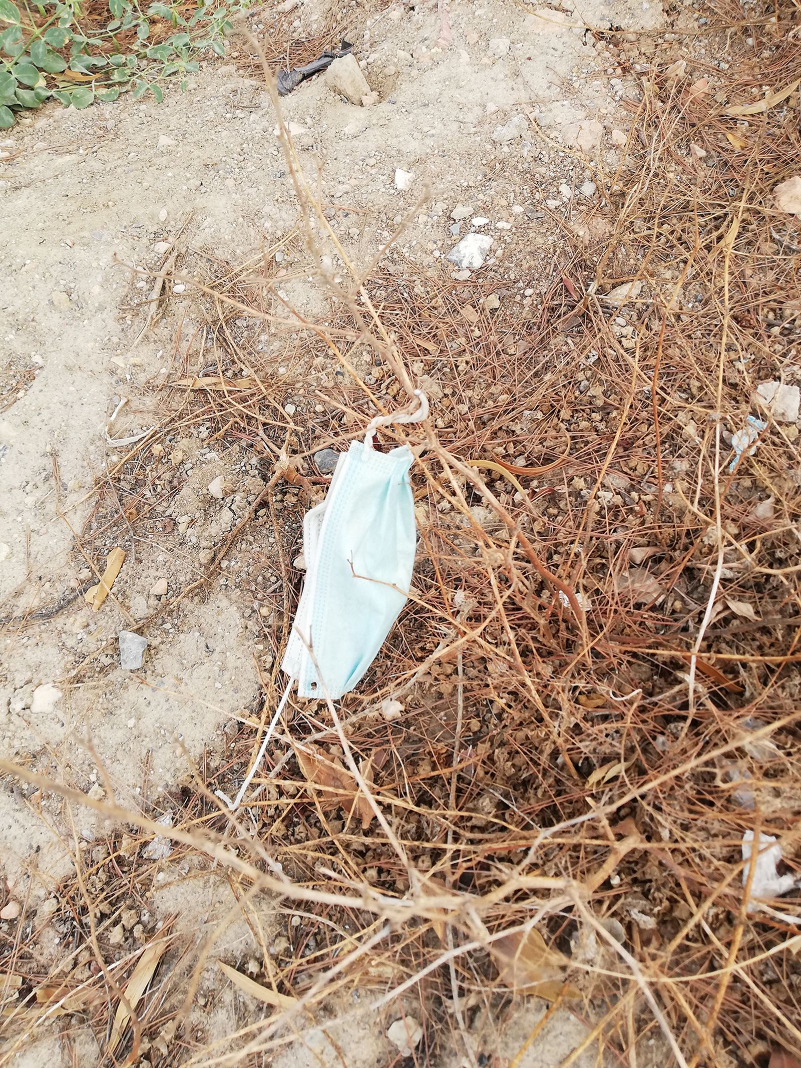 Basura acumulada alrededor del Hospital Torrecárdenas
