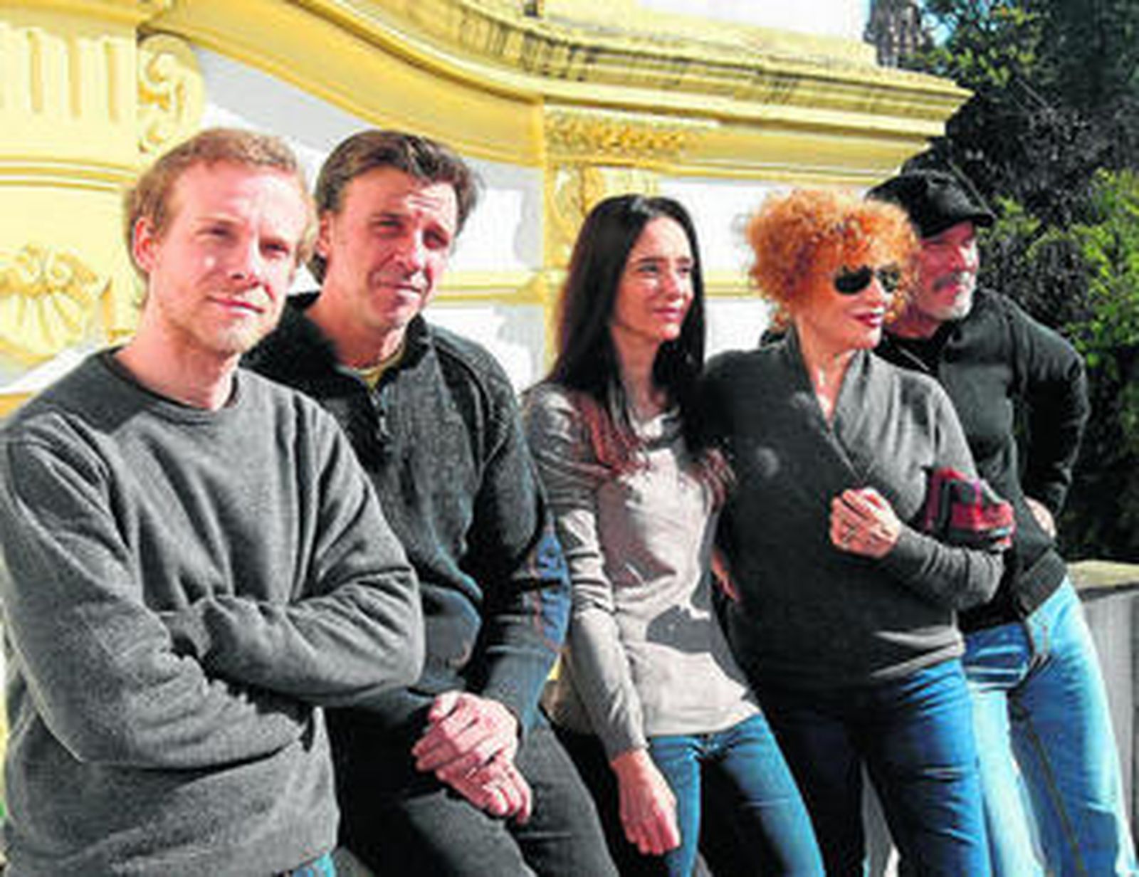 Fernando Ramallo, Armando del Río, Torrent, Mira y Juan Fernández, ayer en el Lope de Vega.