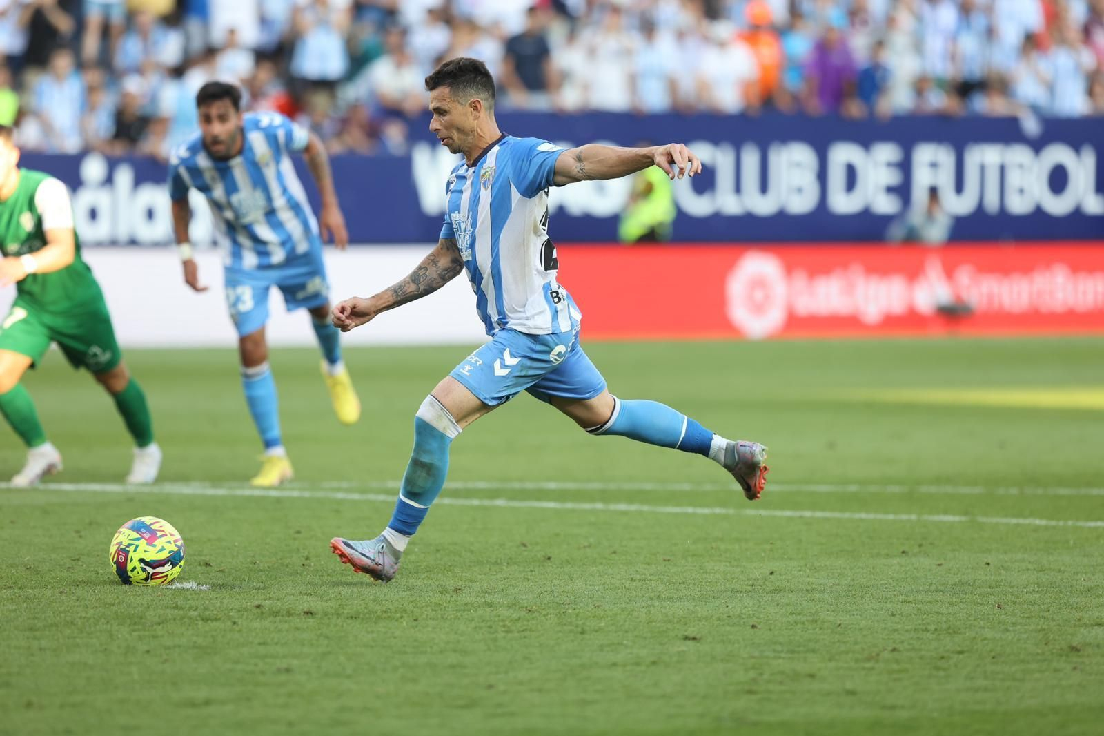 Las fotos del Málaga CF-Huesca
