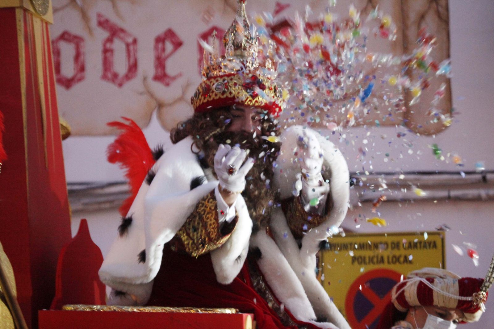 Imágenes de las cabalgatas de Reyes en Cartaya, Isla Cristina, Ayamonte y Punta Umbría