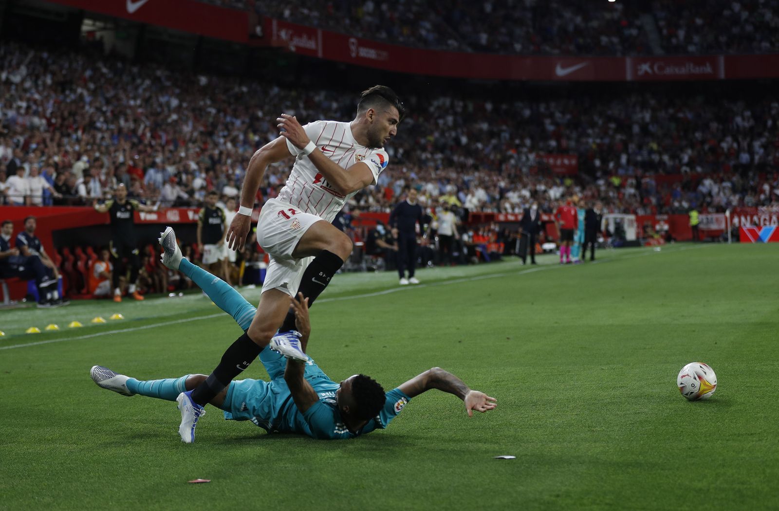 Las imágenes del Sevilla- Real Madrid