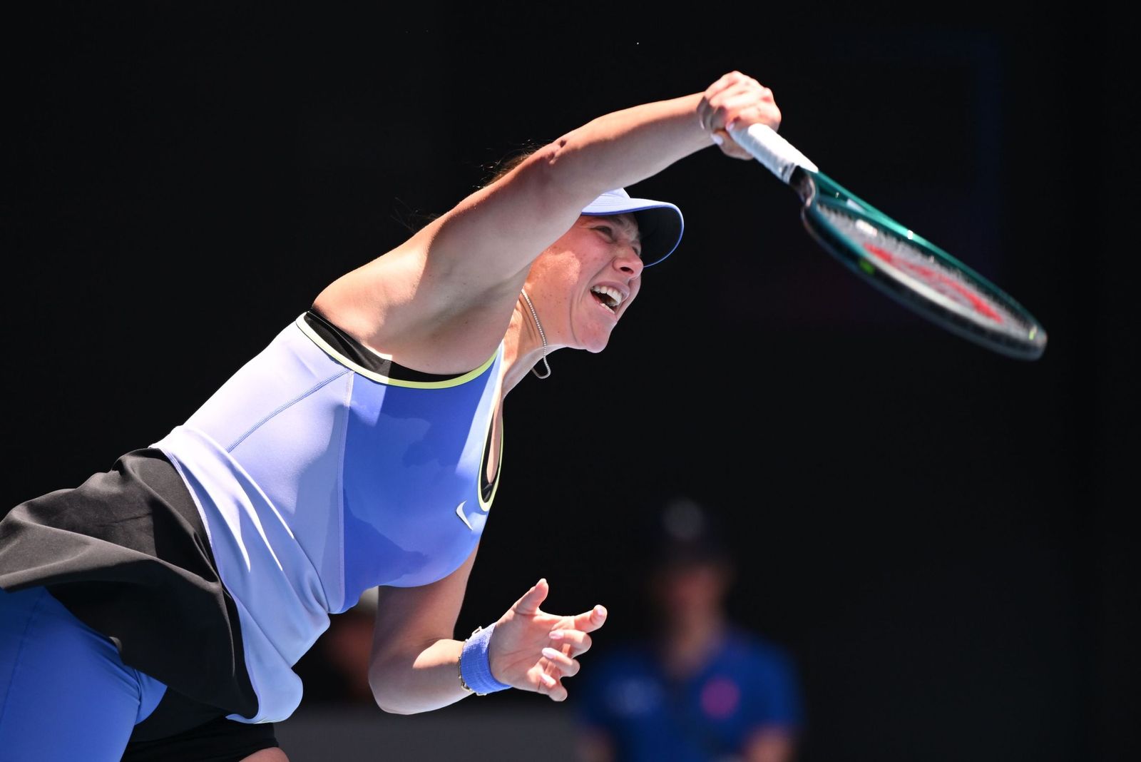 Las fotos de la retirada de Musetti ante Djokovic y del resto de cuartos de final