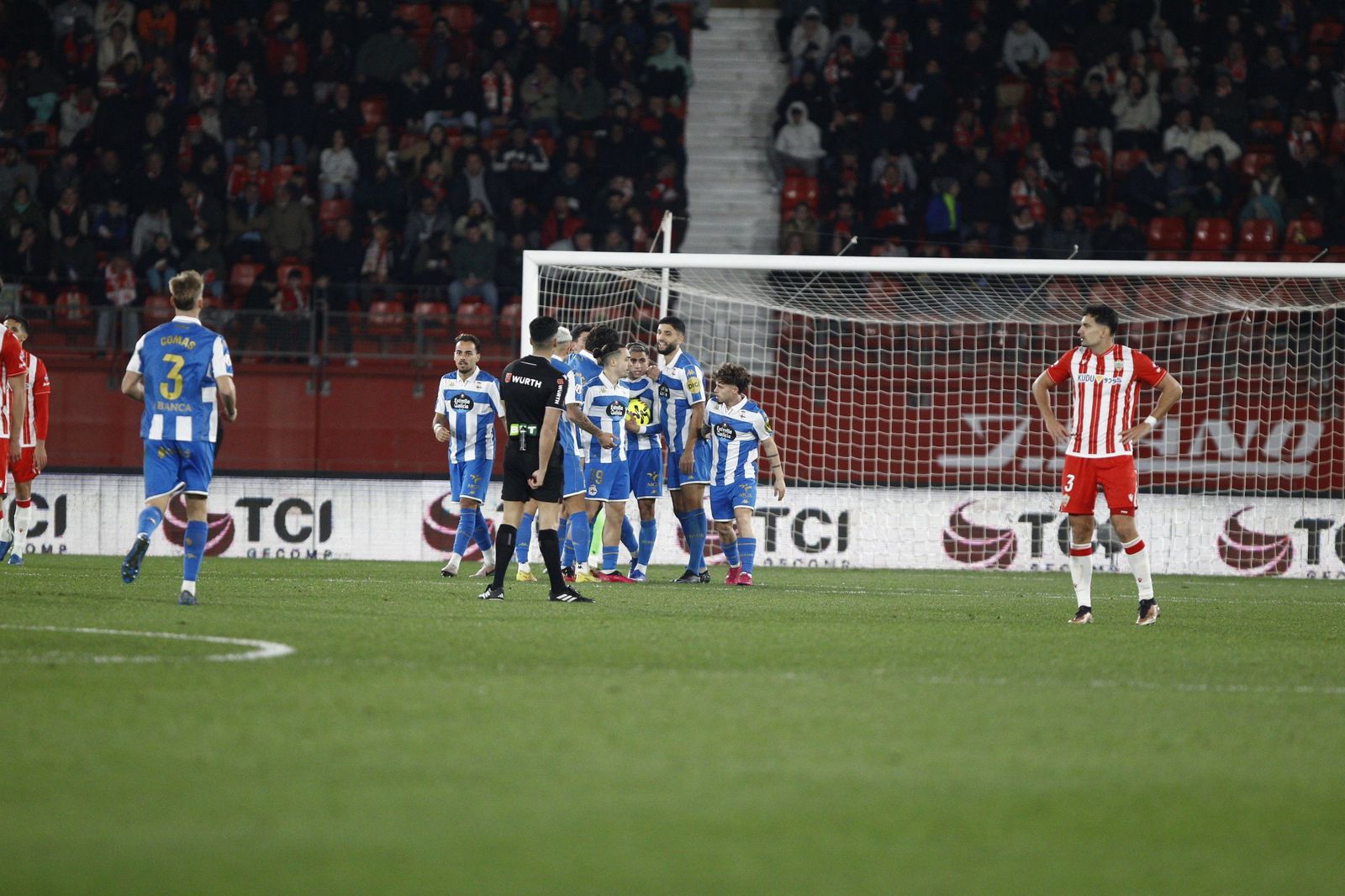 Las fotos del partido U.D. Almería - Deportivo de La Coruña
