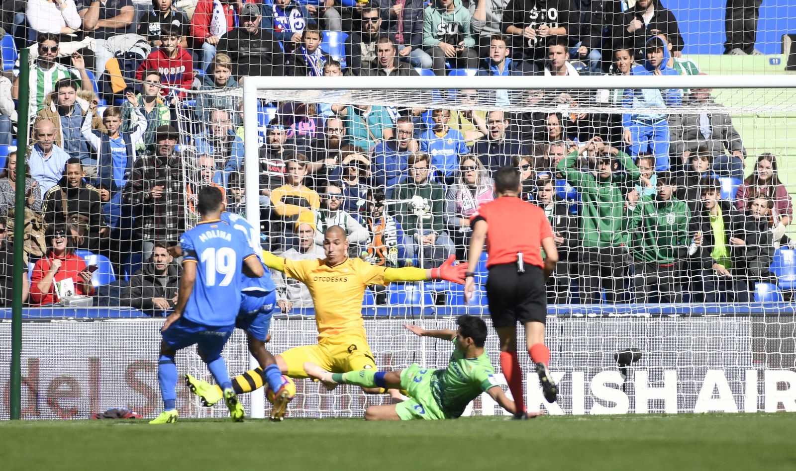 Las imágenes del Getafe-Betis