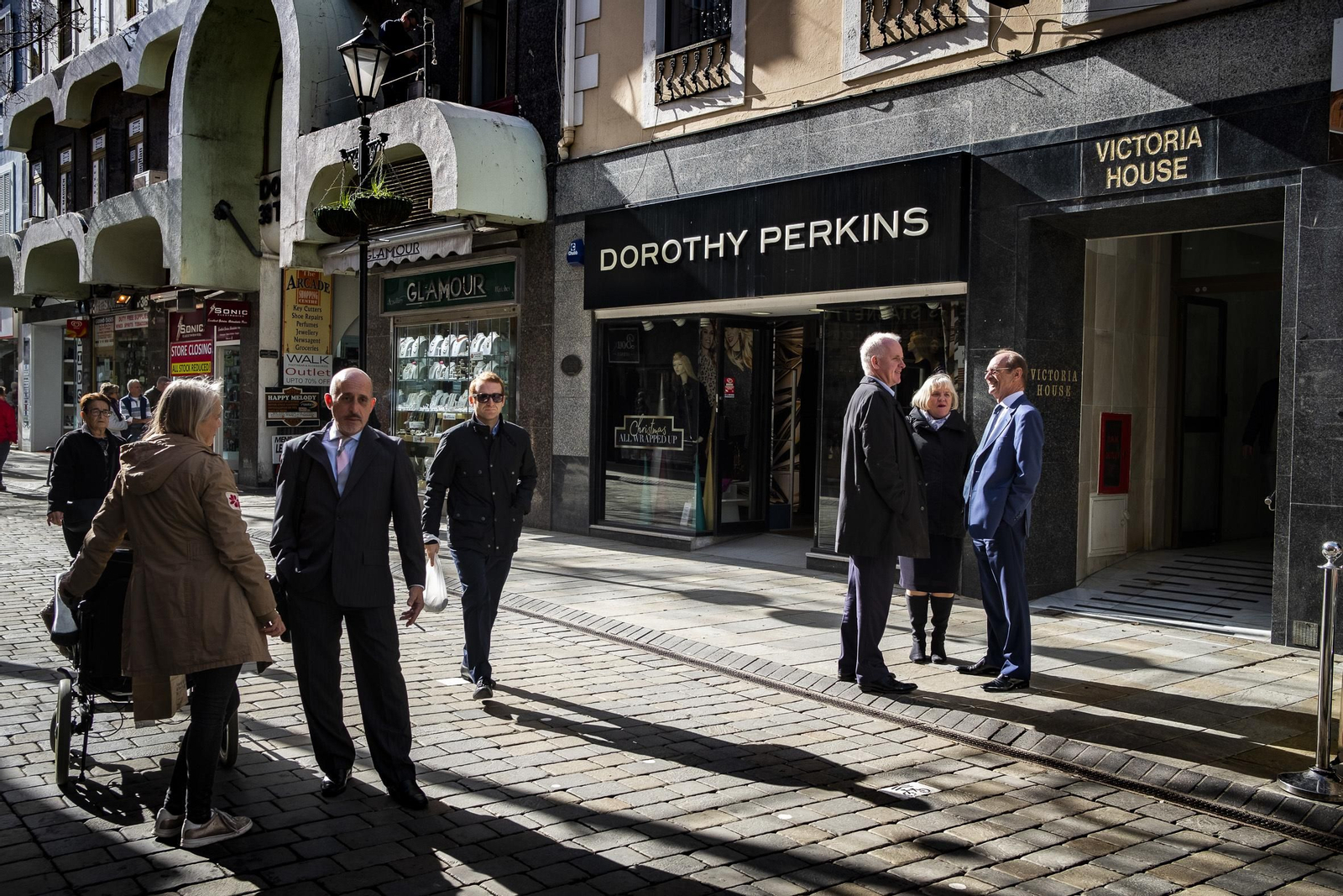La calle Real de Gibraltar.