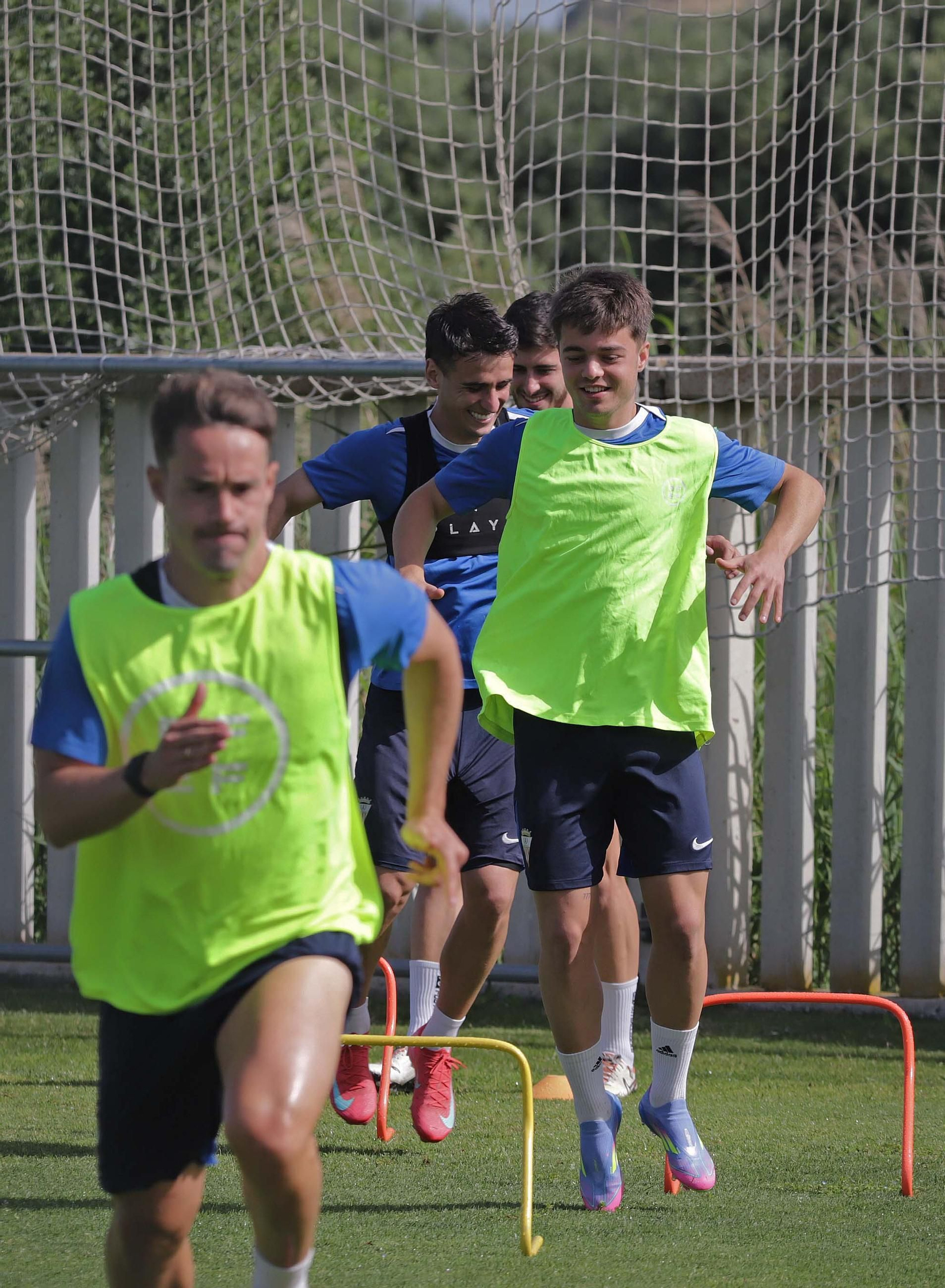 Las fotos del primer entrenamiento del Algeciras para el partido contra el Alcorcón