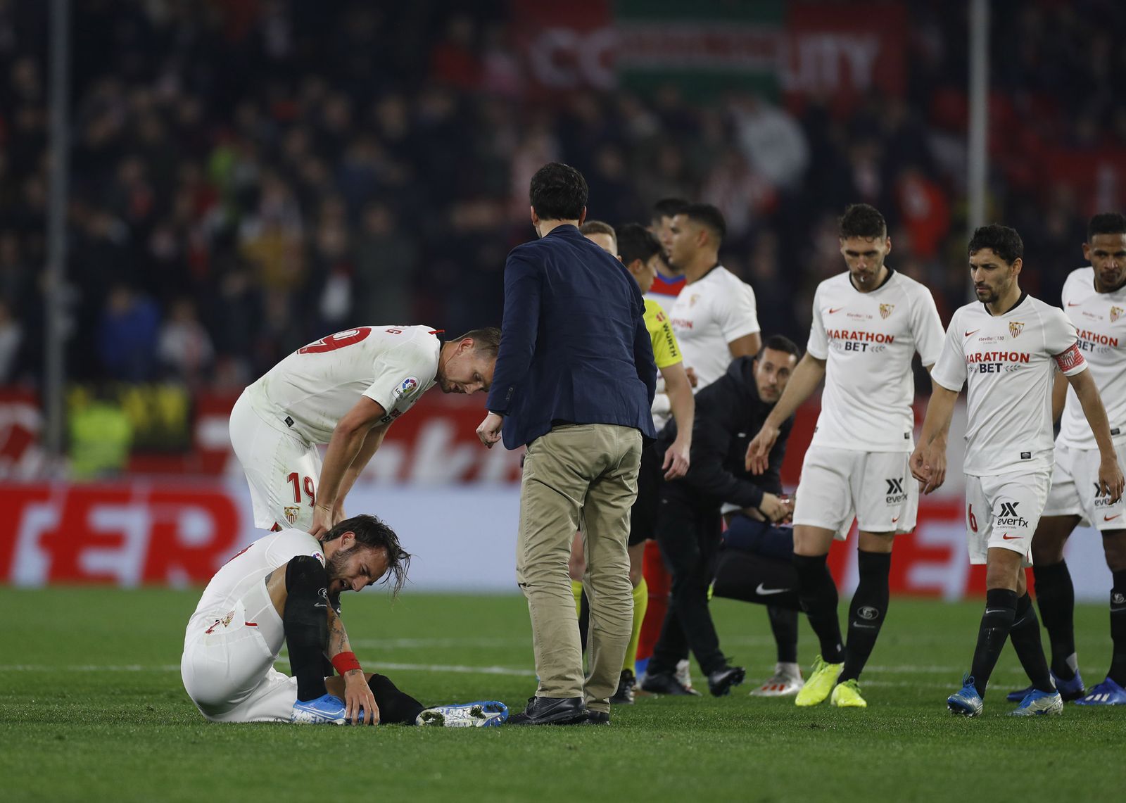 Las imágenes del Sevilla fc-Granada