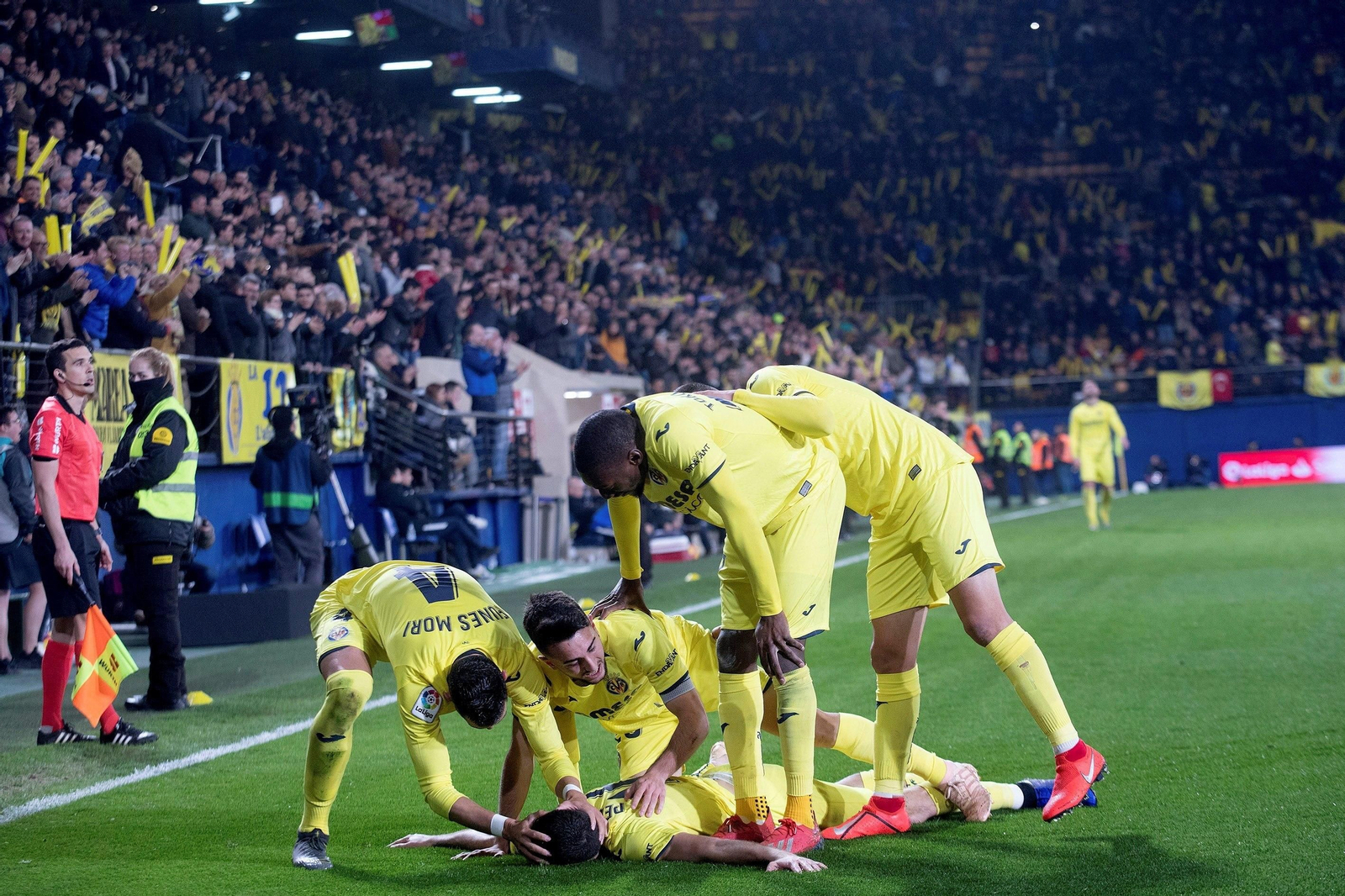 El Villarreal-Sevilla FC, en imágenes