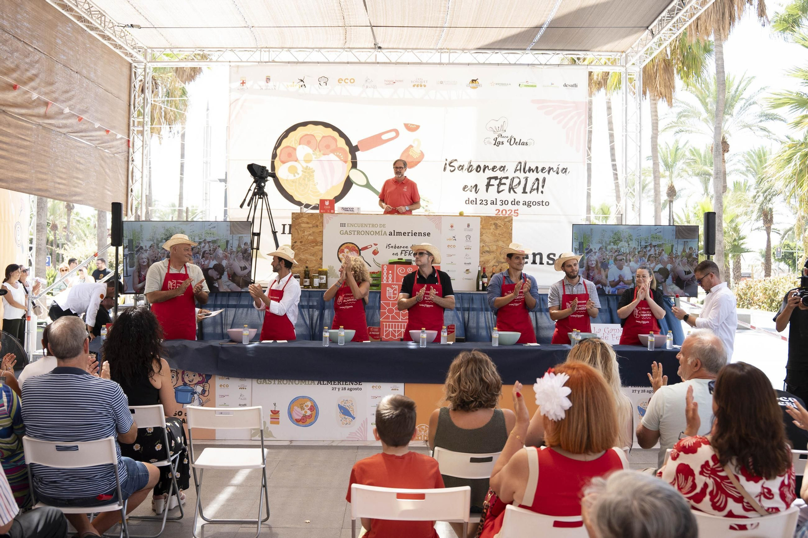 En imágenes: el I Concurso de Gamba Roja de la Feria de Almería