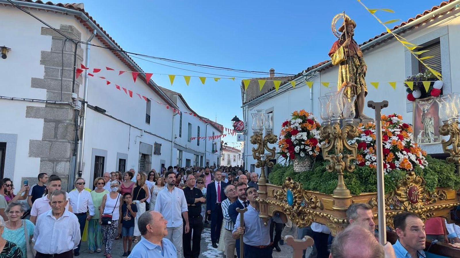 Las mejores imágenes de la celebración de San Roque en Dos Torres