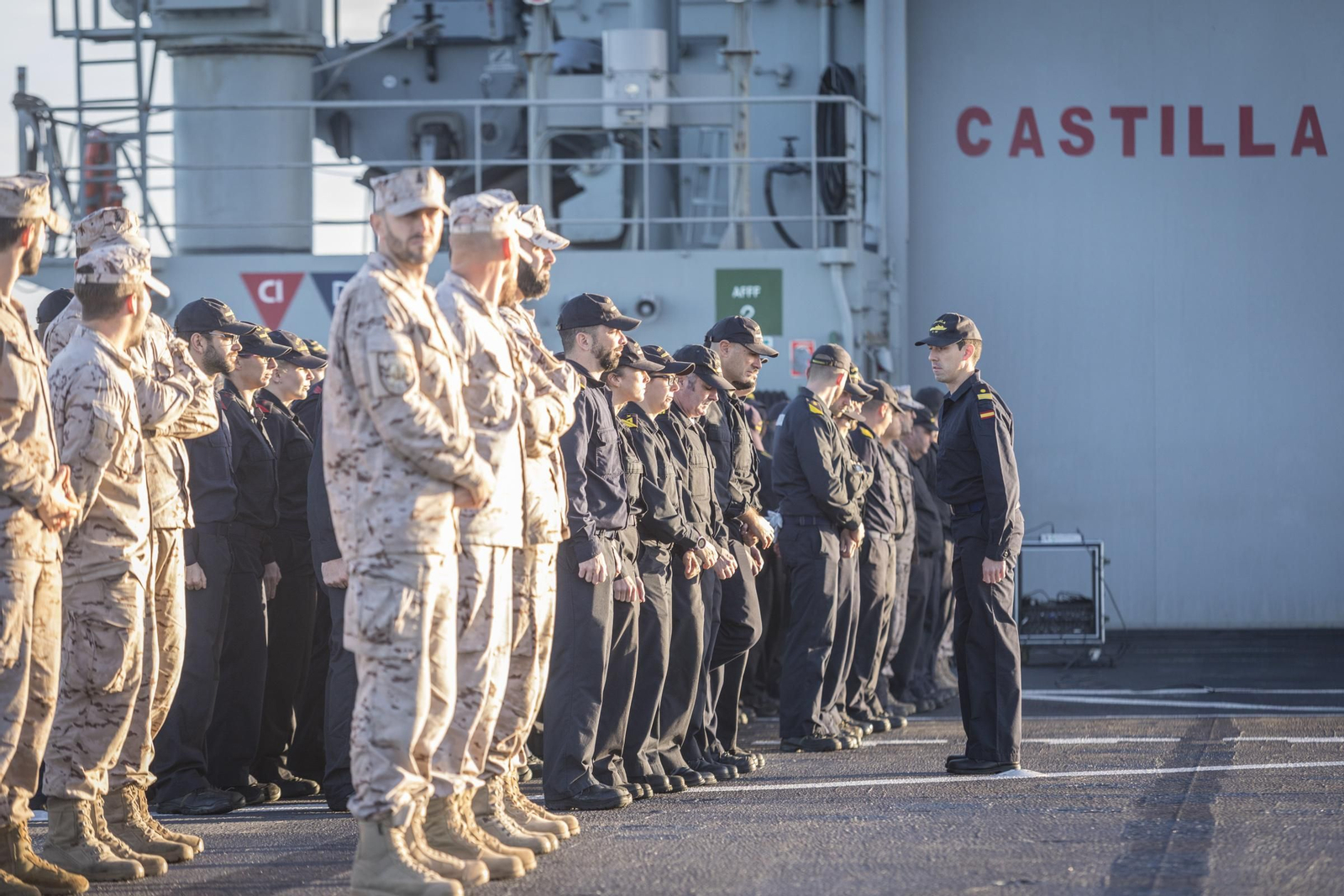 Las mejores imágenes del regreso del 'Castilla' a Rota