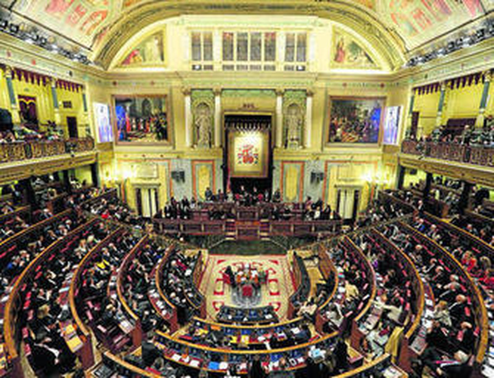 Un momento de la constitución del Congreso el pasado mes de enero.