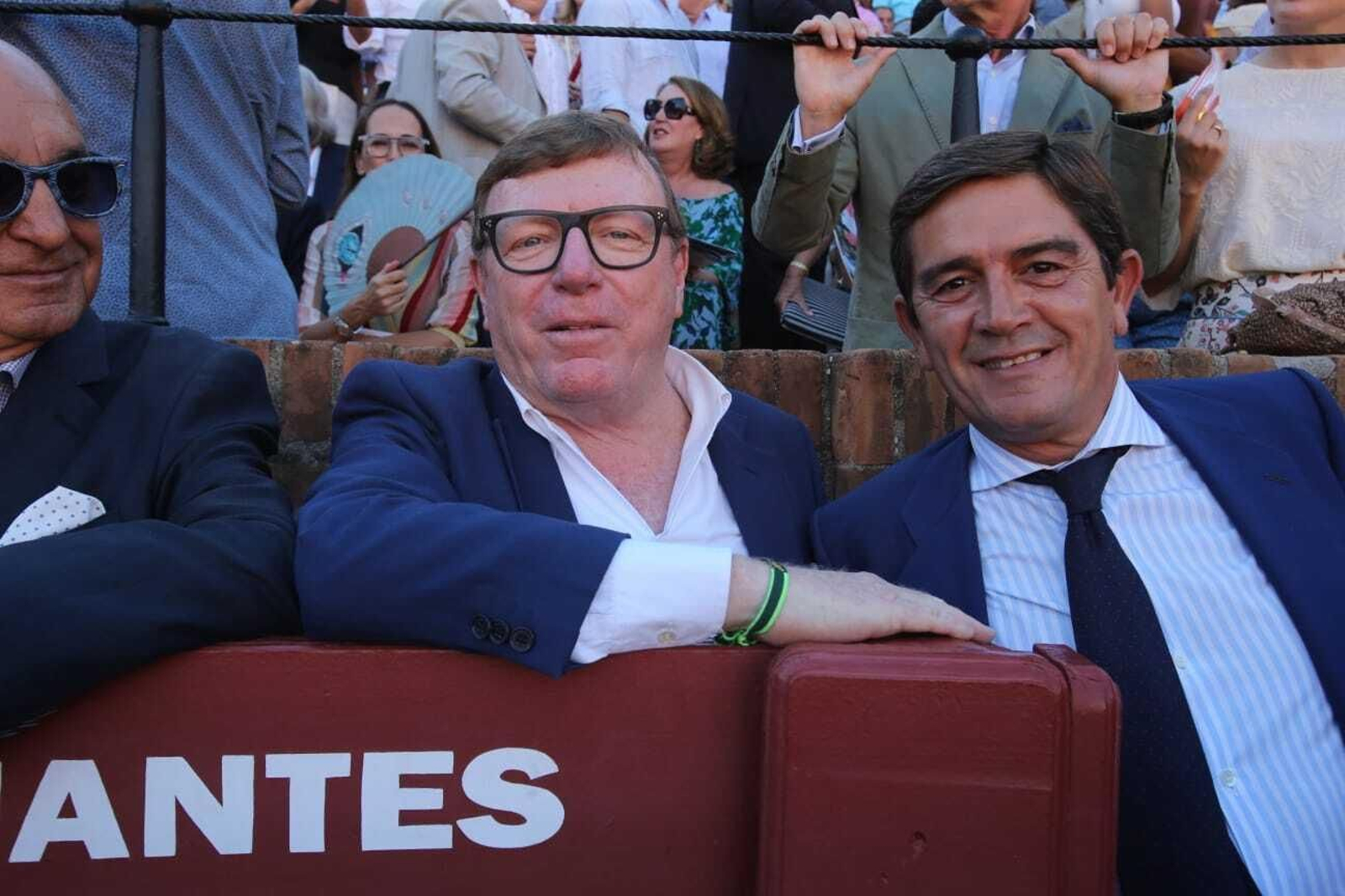 César Cadaval con Santi Ellauri