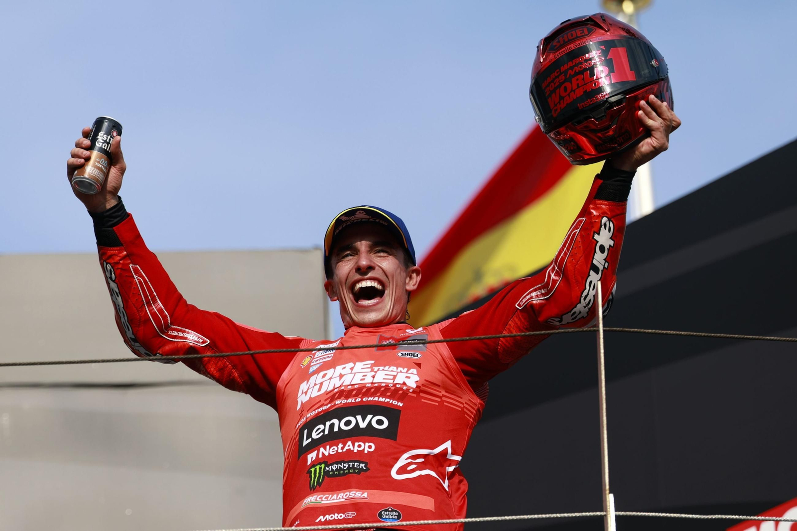 Las fotos del noveno título mundial de Marc Márquez