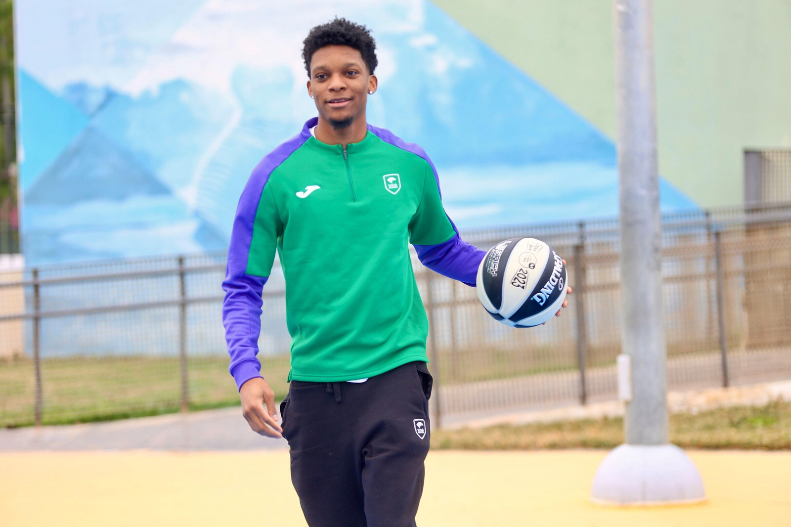 Kendrick Perry, Tyson Carter y Kameron Taylor, en el Parque del Oeste