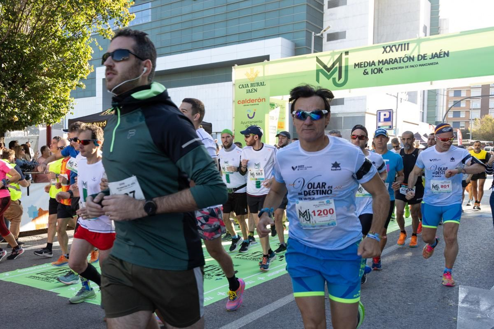Éxito participativo en la XXVIII Media Maratón 'Ciudad de Jaén', en imágenes