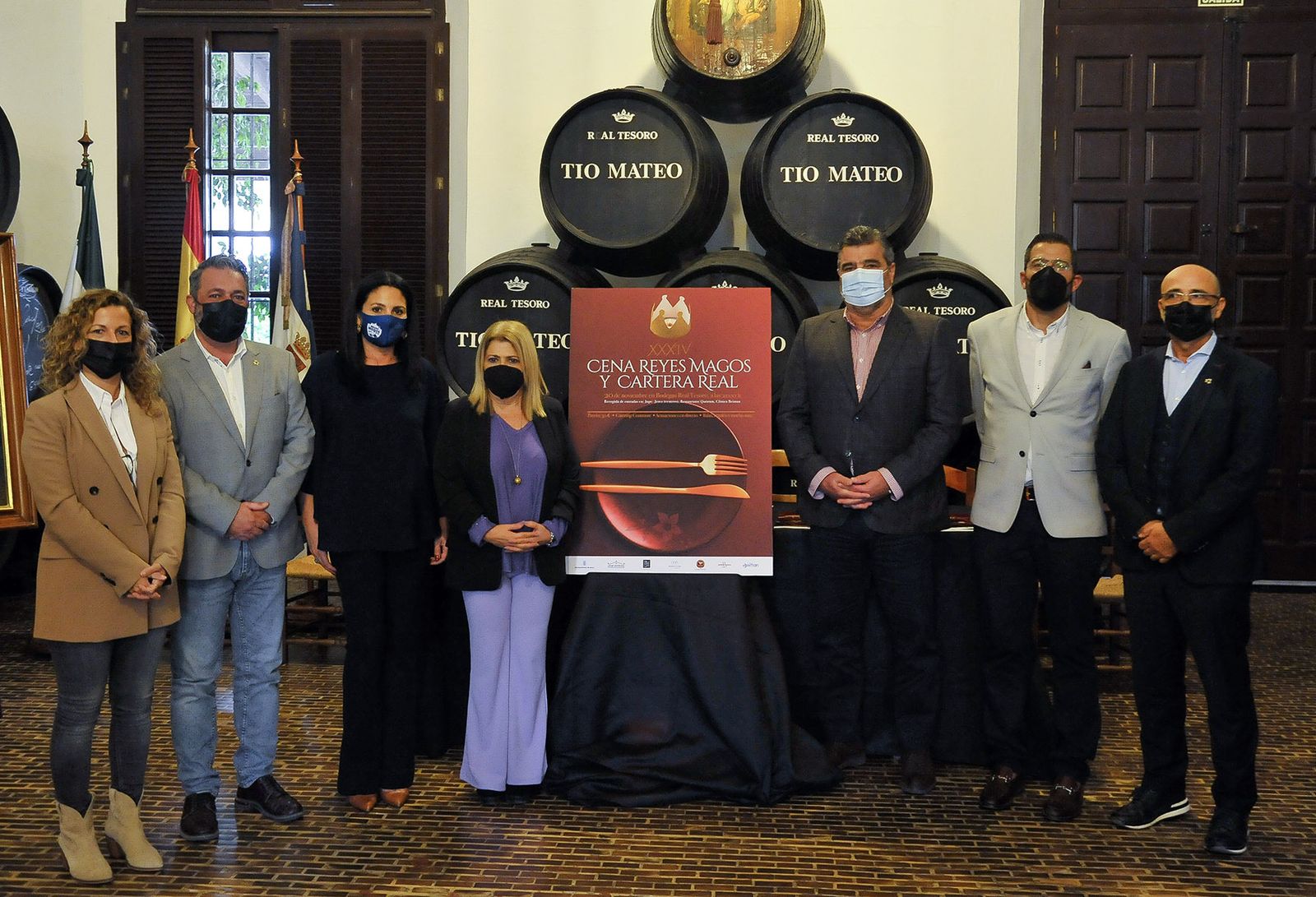 Presentación de la XXXIV Cena de Reyes Magos.