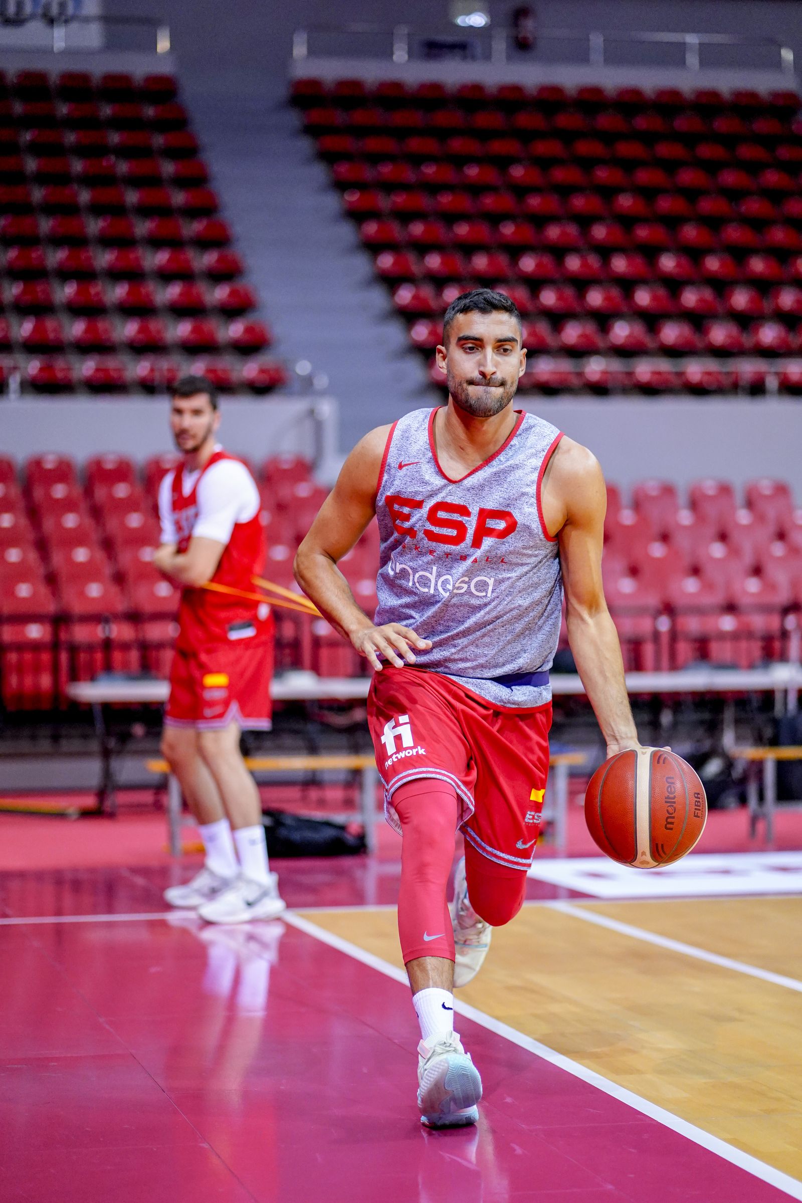 España empieza a trabajar con Brizuela, Barreiro, Alberto Díaz y Jaime Fernández