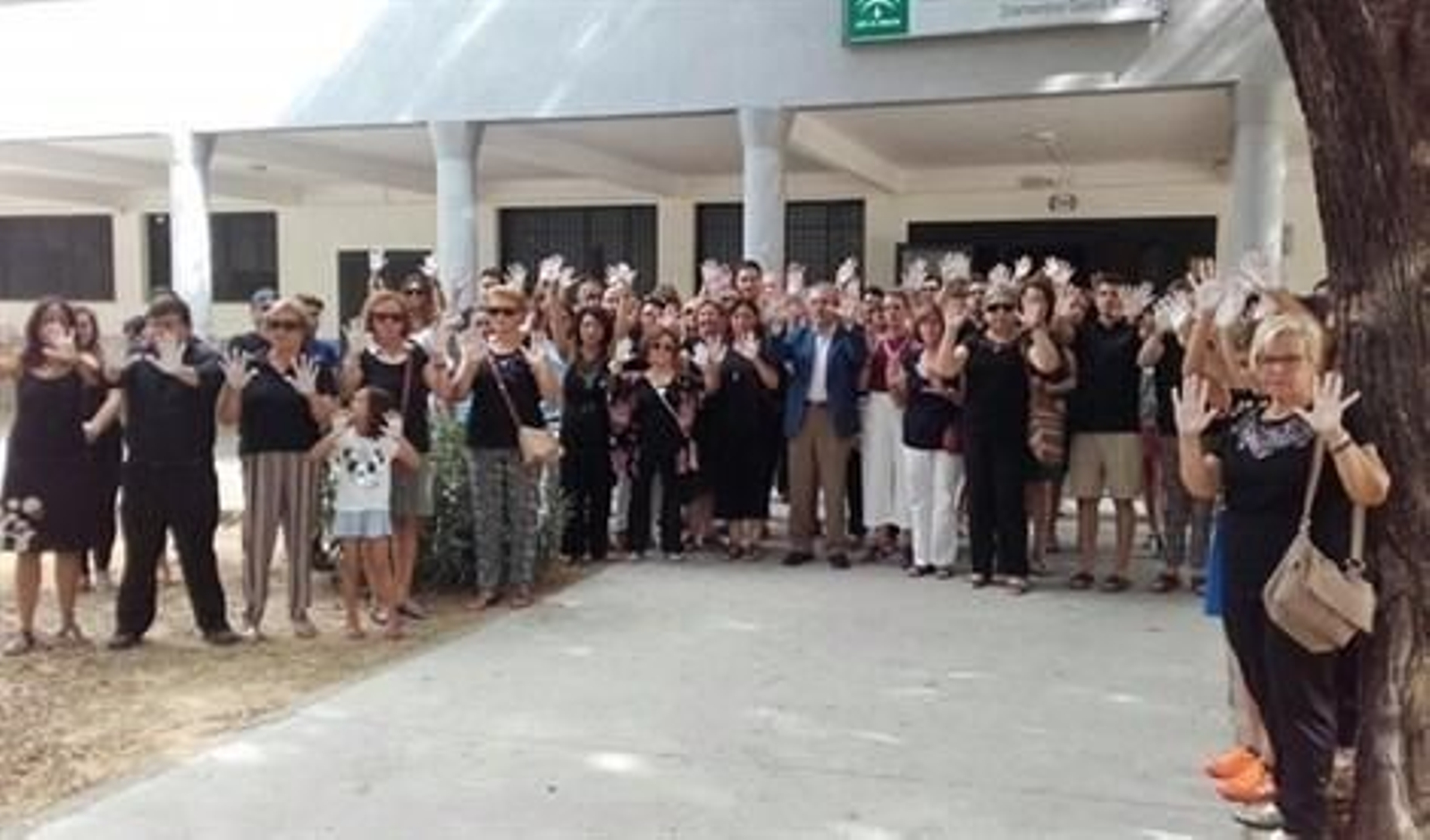 Concentración en el IES Diamantino García Acosta