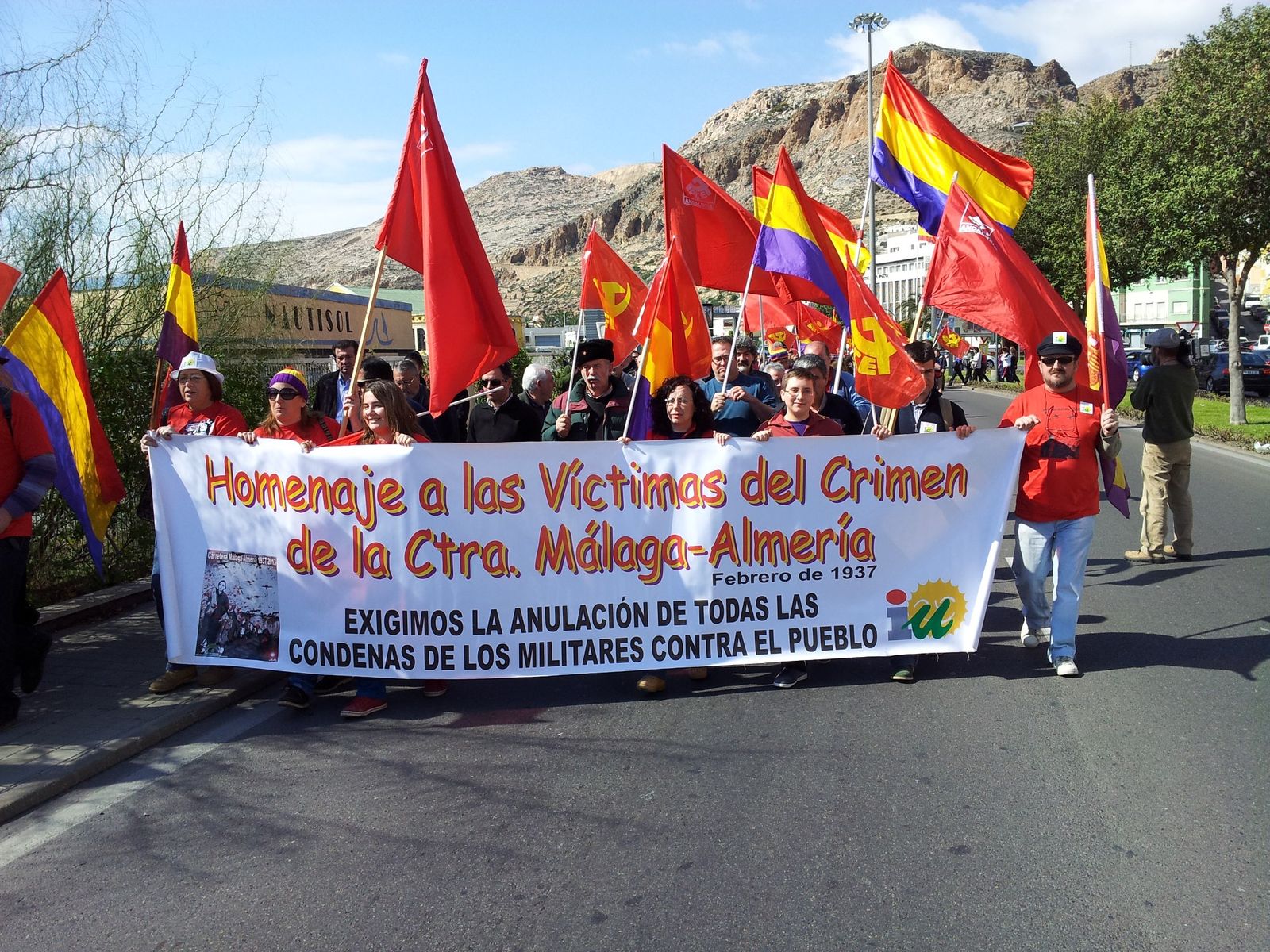 Conmemoración de la Desbandá